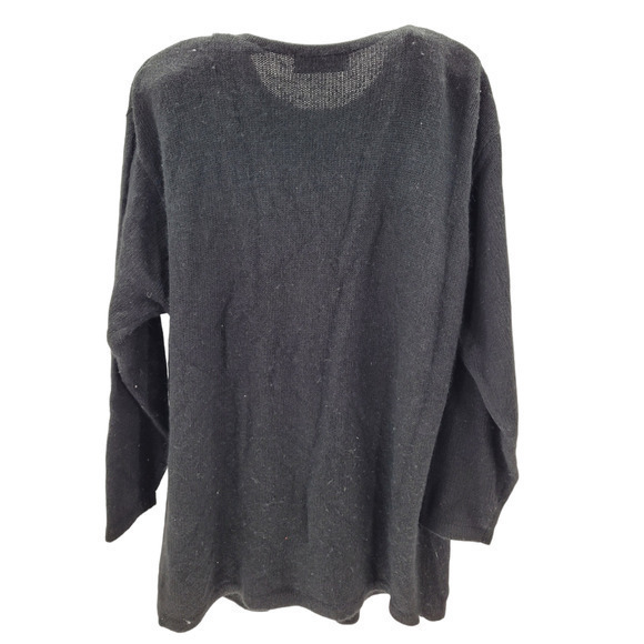 Vintage Amanda Smith II 90s Gold Beaded Embroidered Pullover Dressy Sweater - Picture 3 of 10